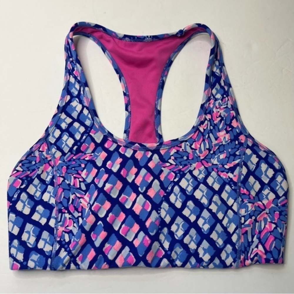 Lilly Pulitzer Luxletic Teegan Sport Bra Toe In XS - Picture 1 of 10